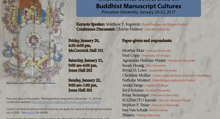 International Conference on Buddhist Manuscript Cultures