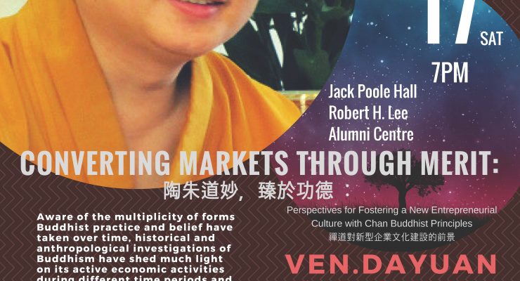 Converting Markets through Merit: Perspectives for Fostering a New Entrepreneurial Culture with Chan Buddhist Principles