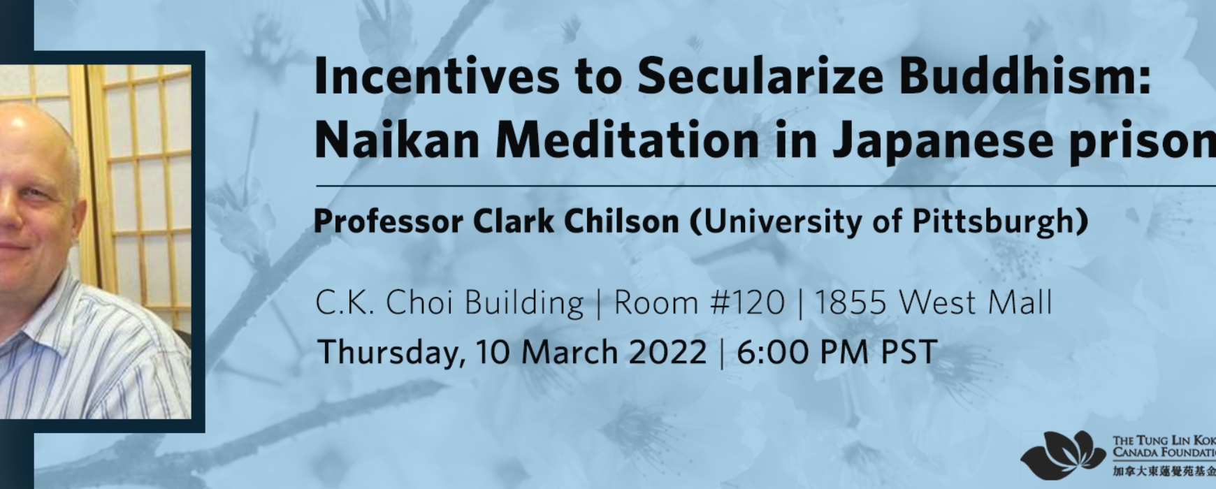 Guest Lecture: Incentive to Secularize Buddhism – Naikan Meditation in Japanese Prisons in the 1950s